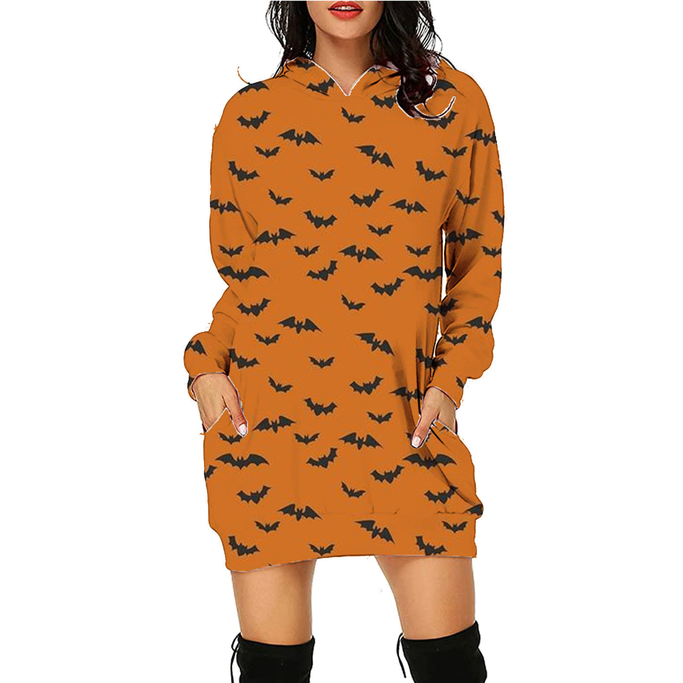 Women Long Hoodie Sweater