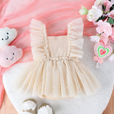 Princess Skirt Baby Jumpsuit