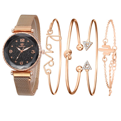 Women Watches + Fashion Bracelet