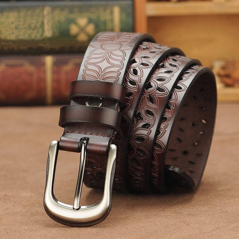 Hollow Pattern Belt