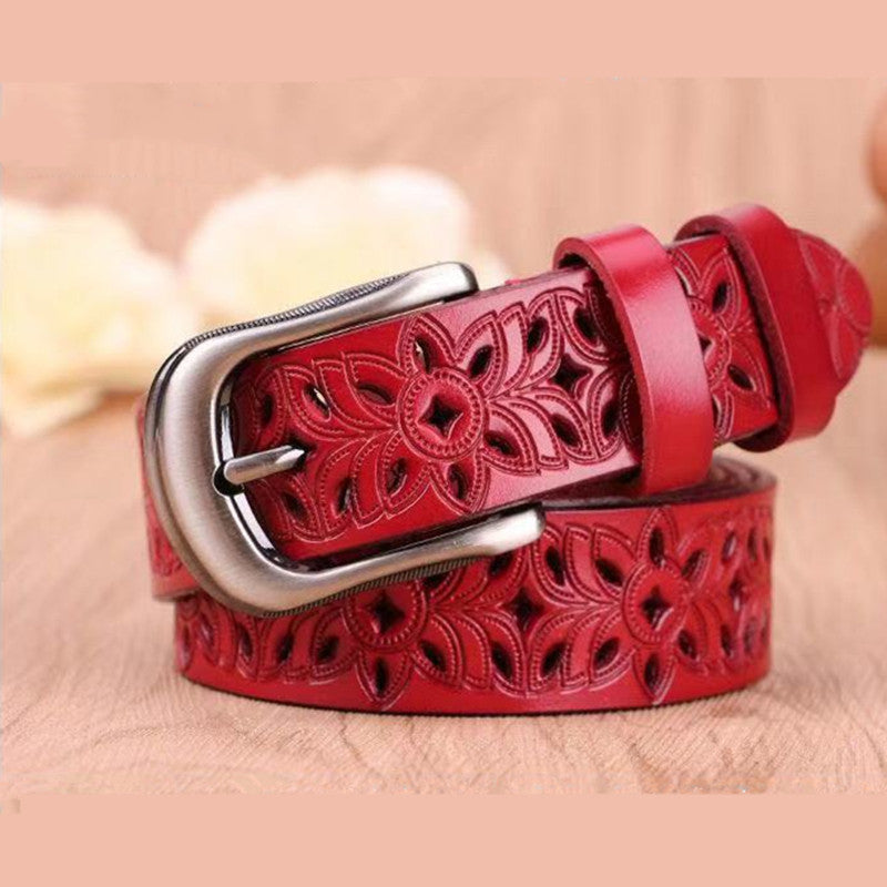 Hollow Pattern Belt