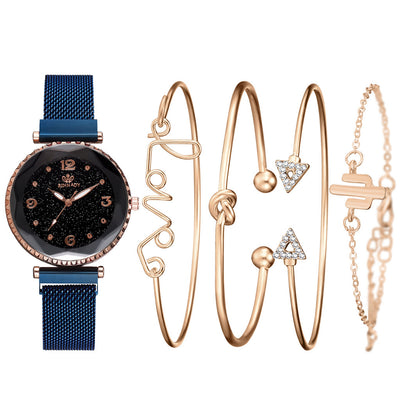 Women Watches + Fashion Bracelet