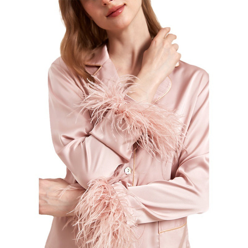 Women Ice Silk Pajamas
