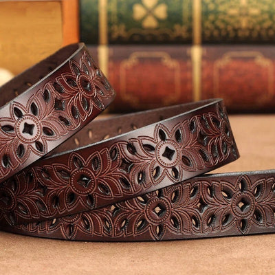 Hollow Pattern Belt