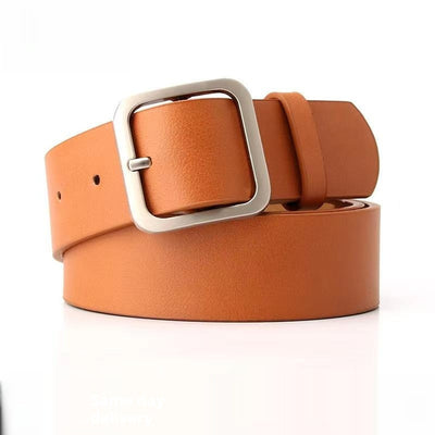 Alloy Square Buckle Belt