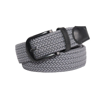 Men's Braided  Elastic Belt