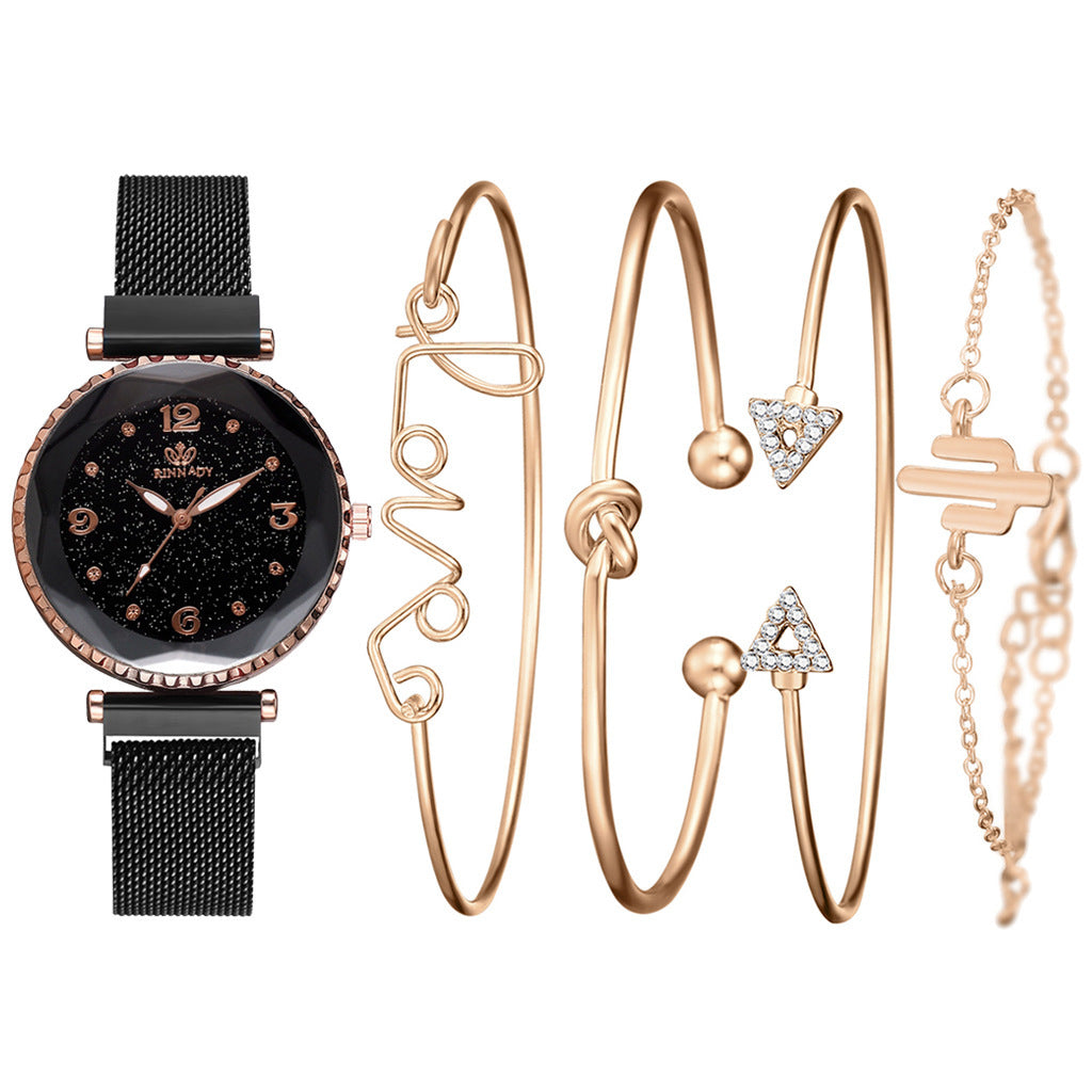 Women Watches + Fashion Bracelet