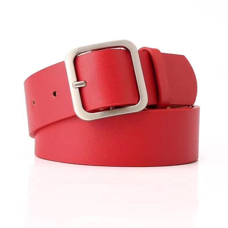 Alloy Square Buckle Belt