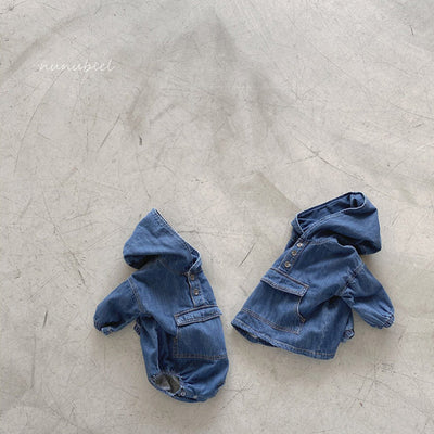 Korean Style Denim Jumpsuit