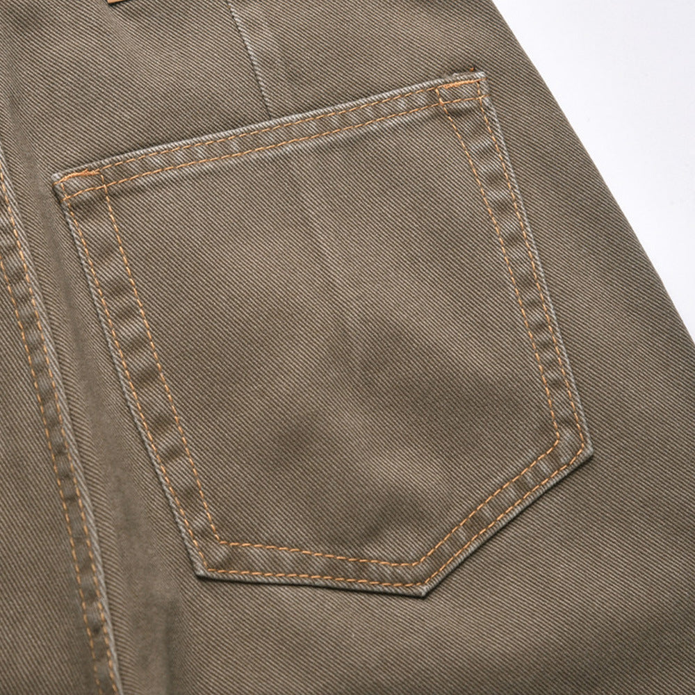 Men Straight-leg Trousers