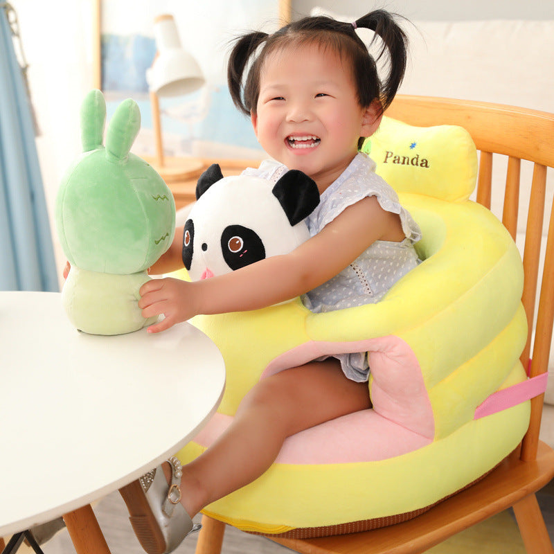 Cartoon Plush Baby Seat