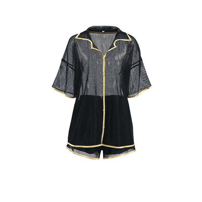 Women Cardigan Pajamas