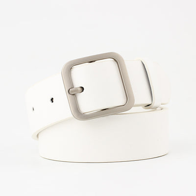 Alloy Square Buckle Belt