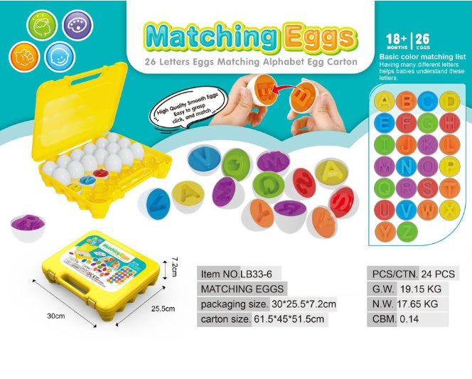 Smart Egg Shape Sorters