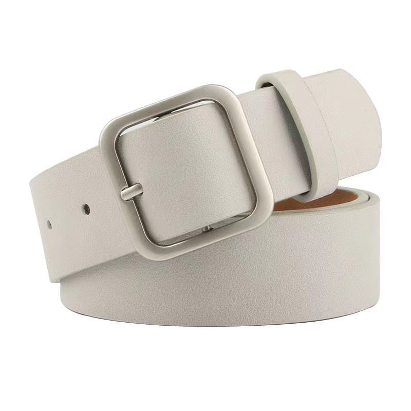 Alloy Square Buckle Belt