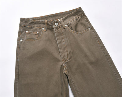 Men Straight-leg Trousers