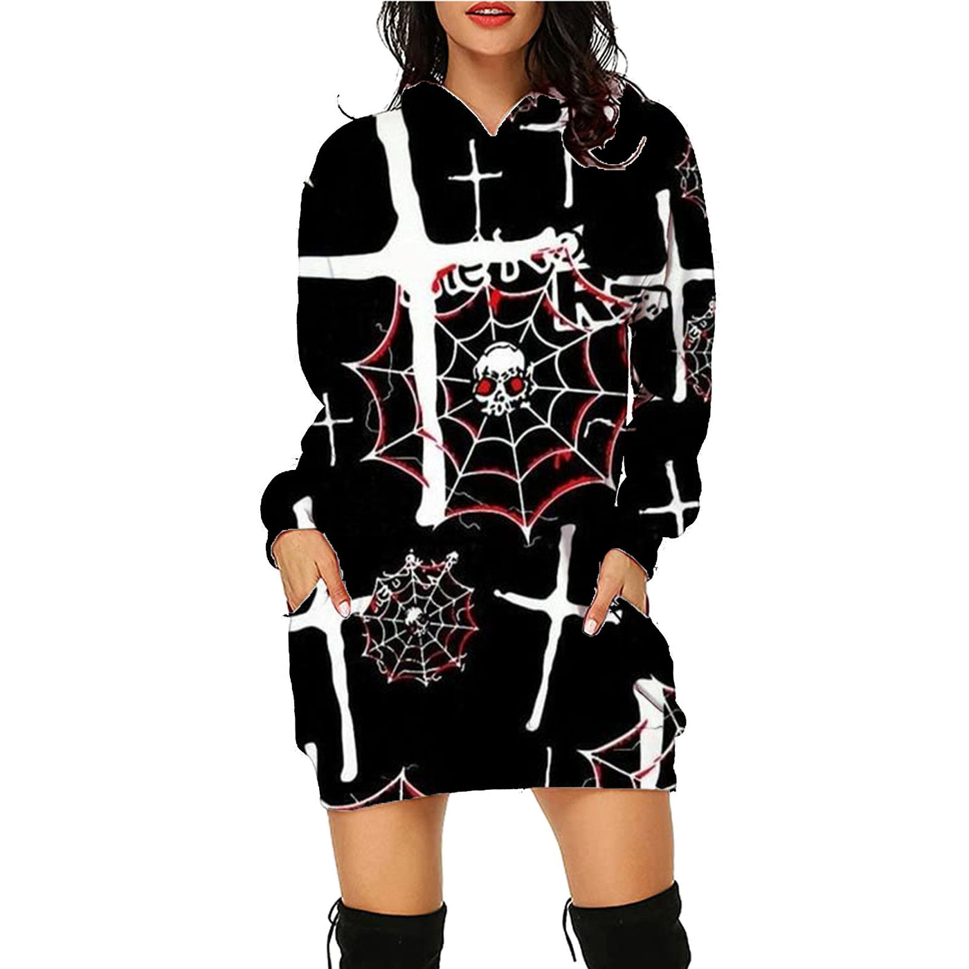 Women Long Hoodie Sweater