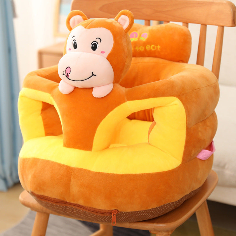 Cartoon Plush Baby Seat