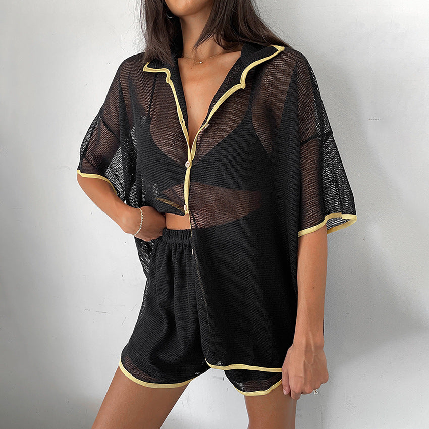 Women Cardigan Pajamas