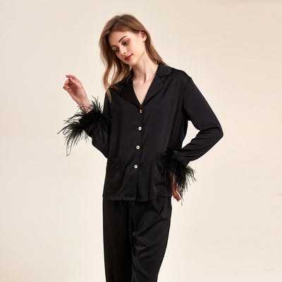 Women Ice Silk Pajamas