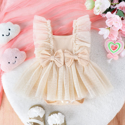 Princess Skirt Baby Jumpsuit