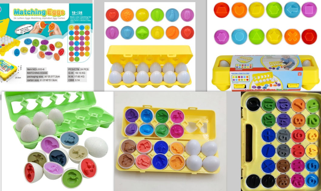 Smart Egg Shape Sorters
