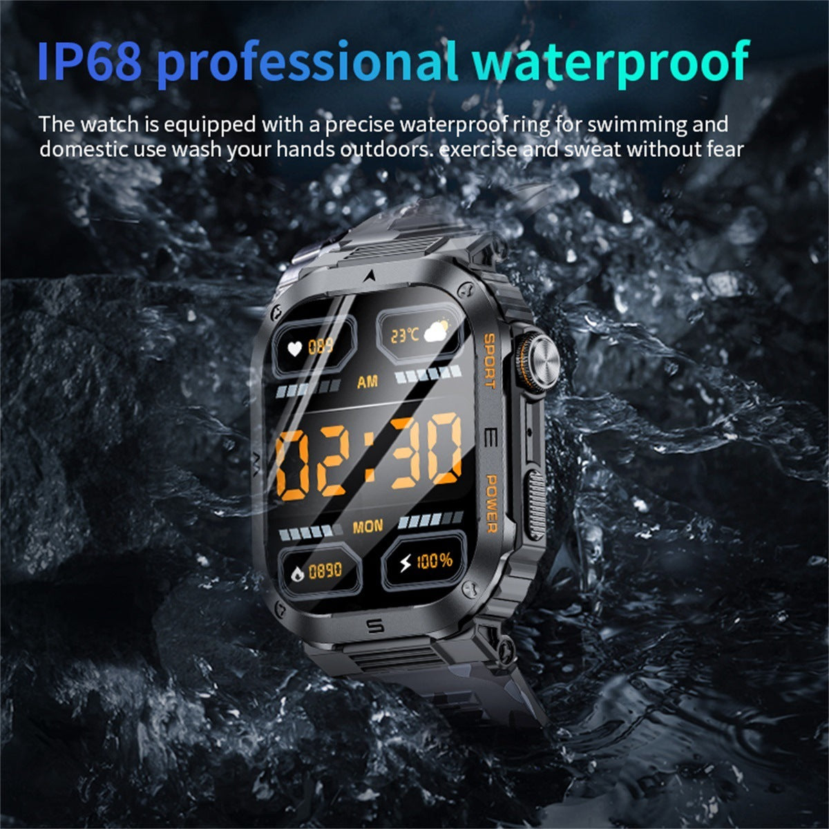 Waterproof Alarm Clock