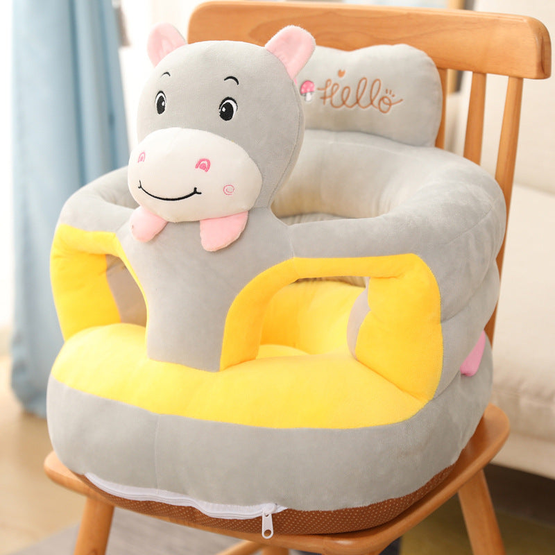 Cartoon Plush Baby Seat