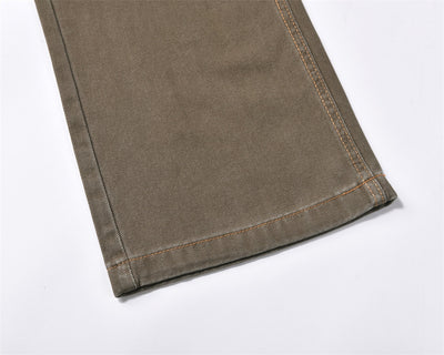 Men Straight-leg Trousers