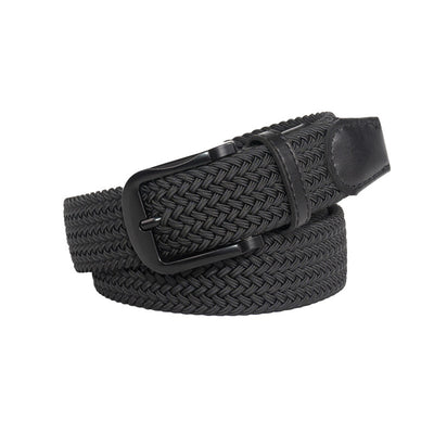 Men's Braided  Elastic Belt