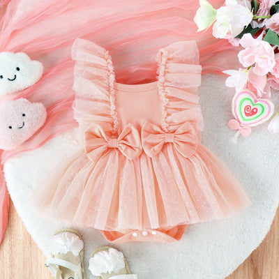 Princess Skirt Baby Jumpsuit